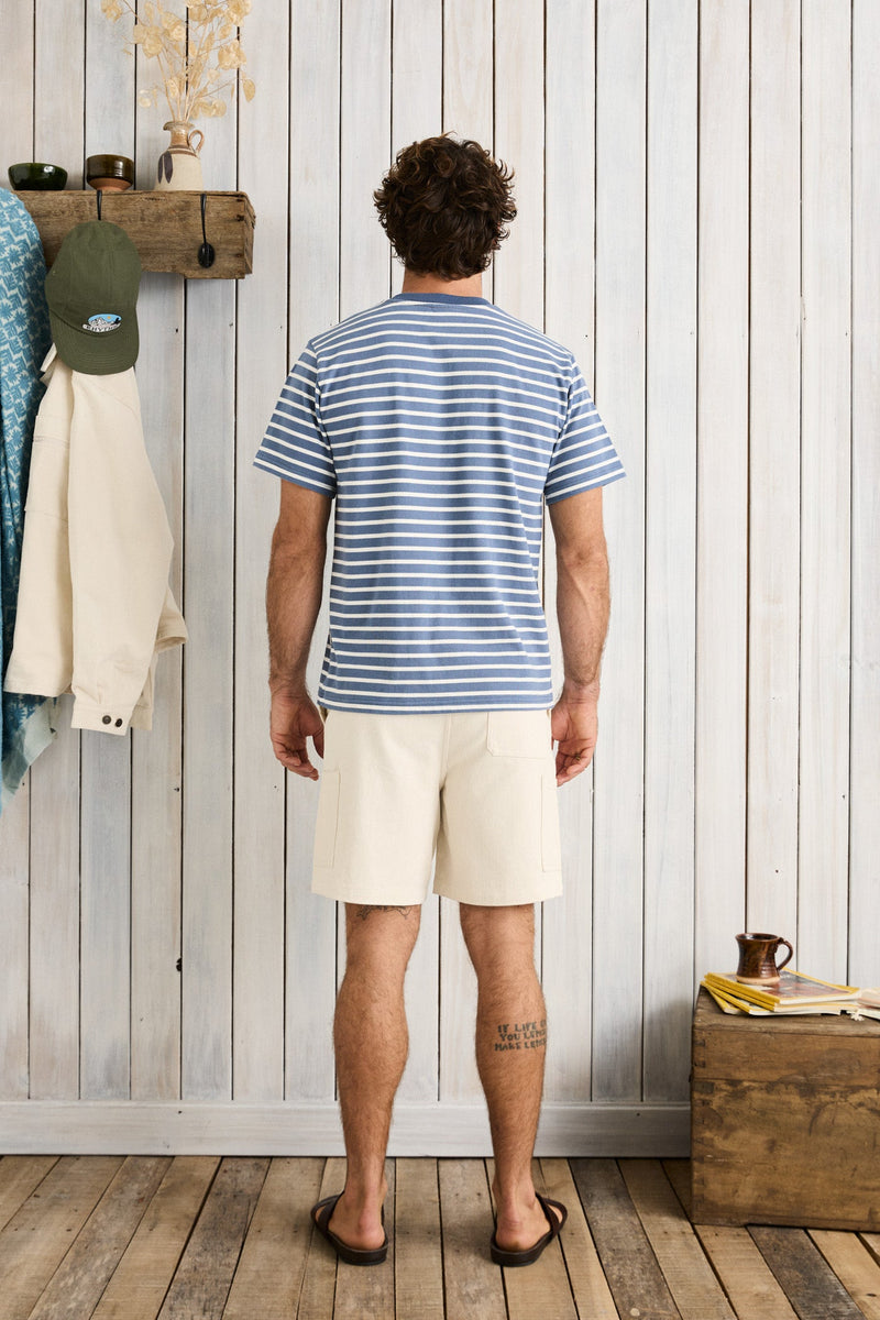 Chasm Ss T-Shirt Multi Blue