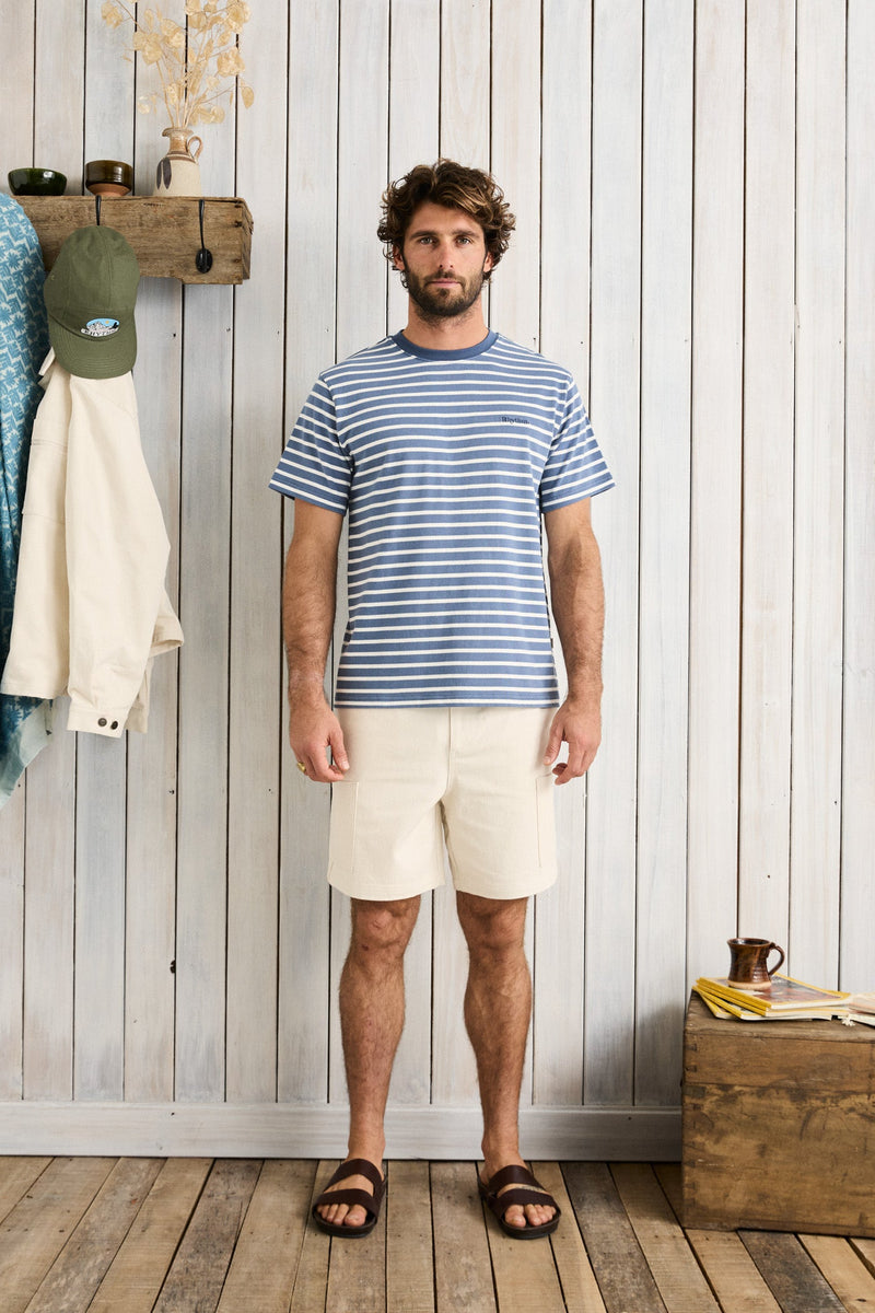 Chasm Ss T-Shirt Multi Blue