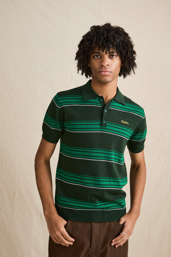 Langer Ss Polo Beer Bottle Green