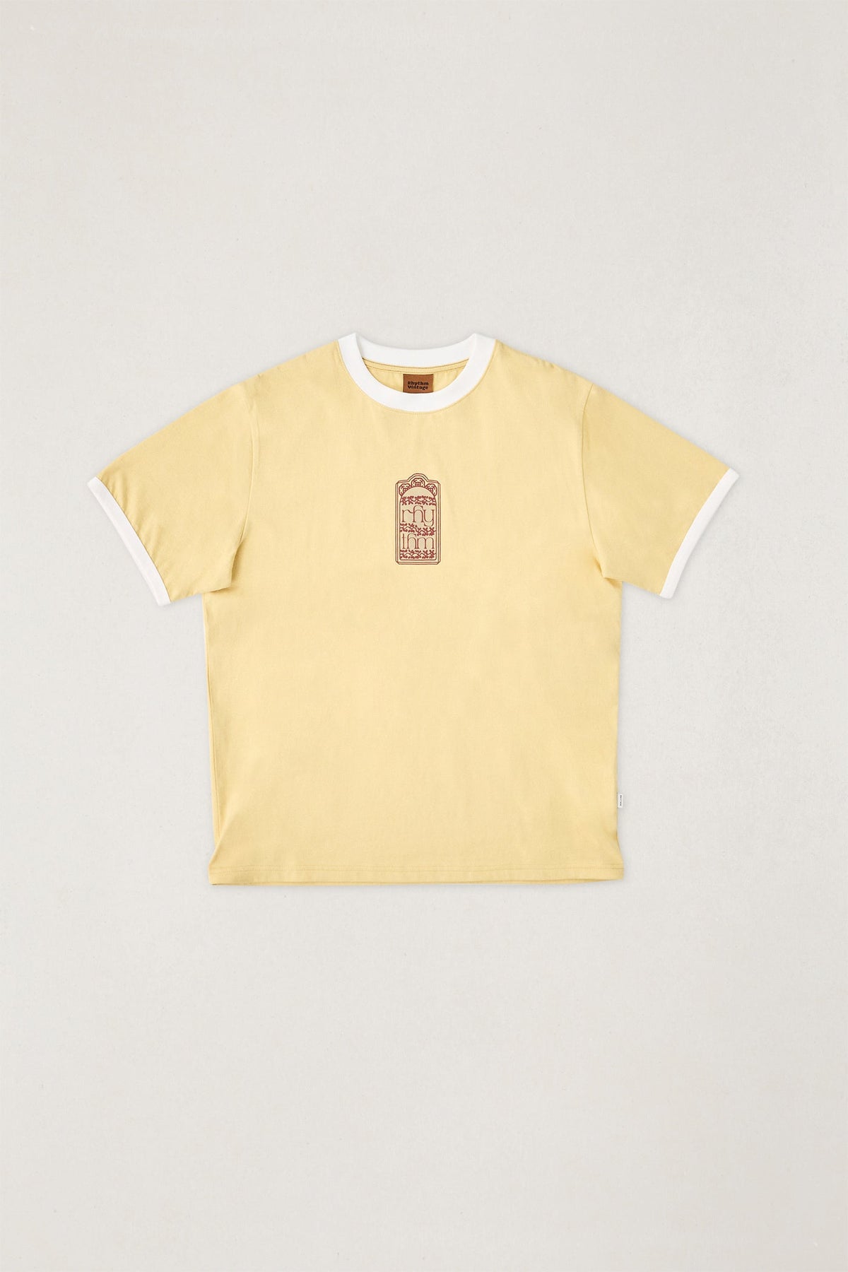 【SATIIIZ】Tiren Nylon String Short-Sleeved Shirt SATIIIZ】Clock vintage washing short-sleeved T-shirt SATIIIZ