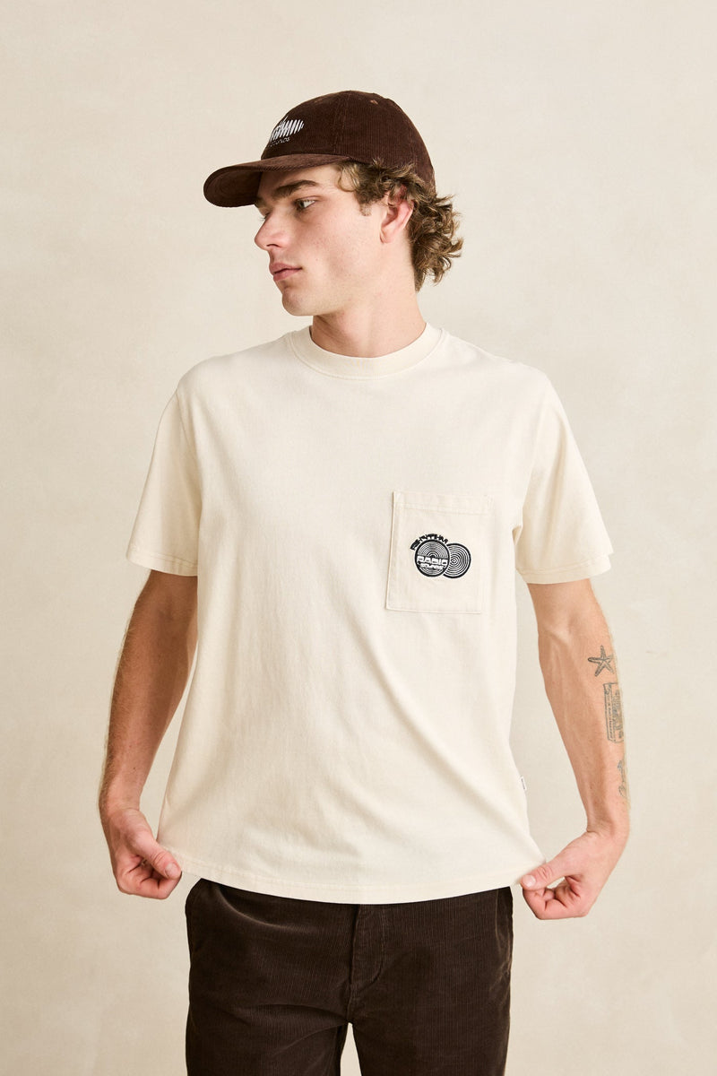Broadcast Ss T-Shirt Natural