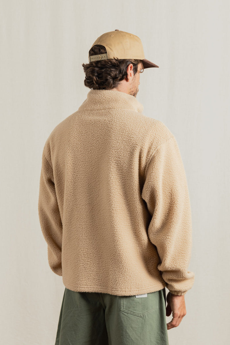 Essential Quarter Zip Ecru