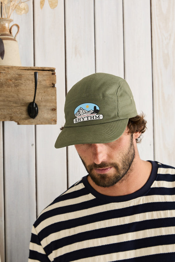Back Country 5 Panel Cap Olive