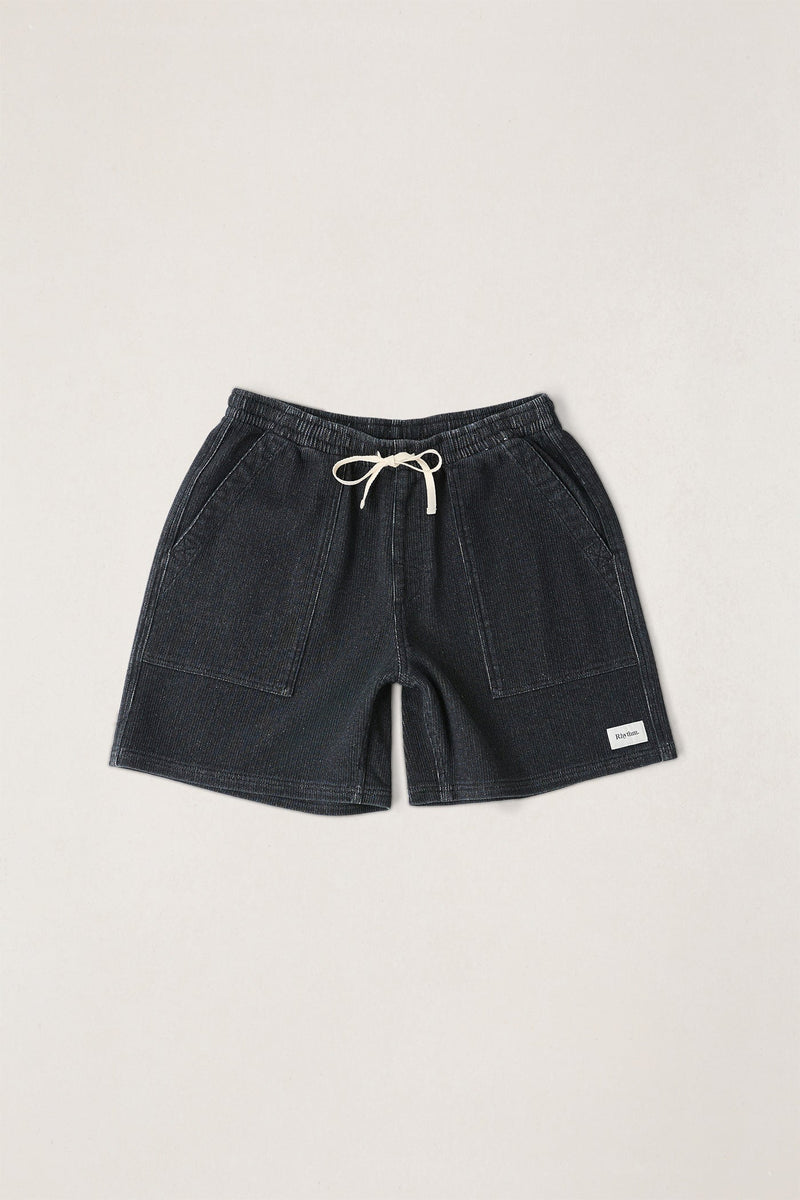 Textured Wale Jam Black