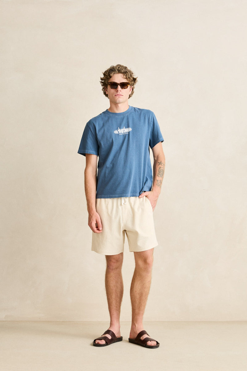 Reverse Terry Jam Natural