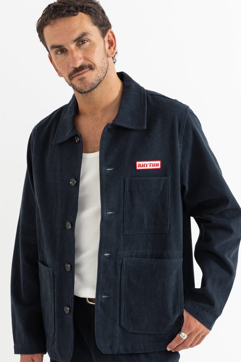 Canvas Mechanics Jacket Navy