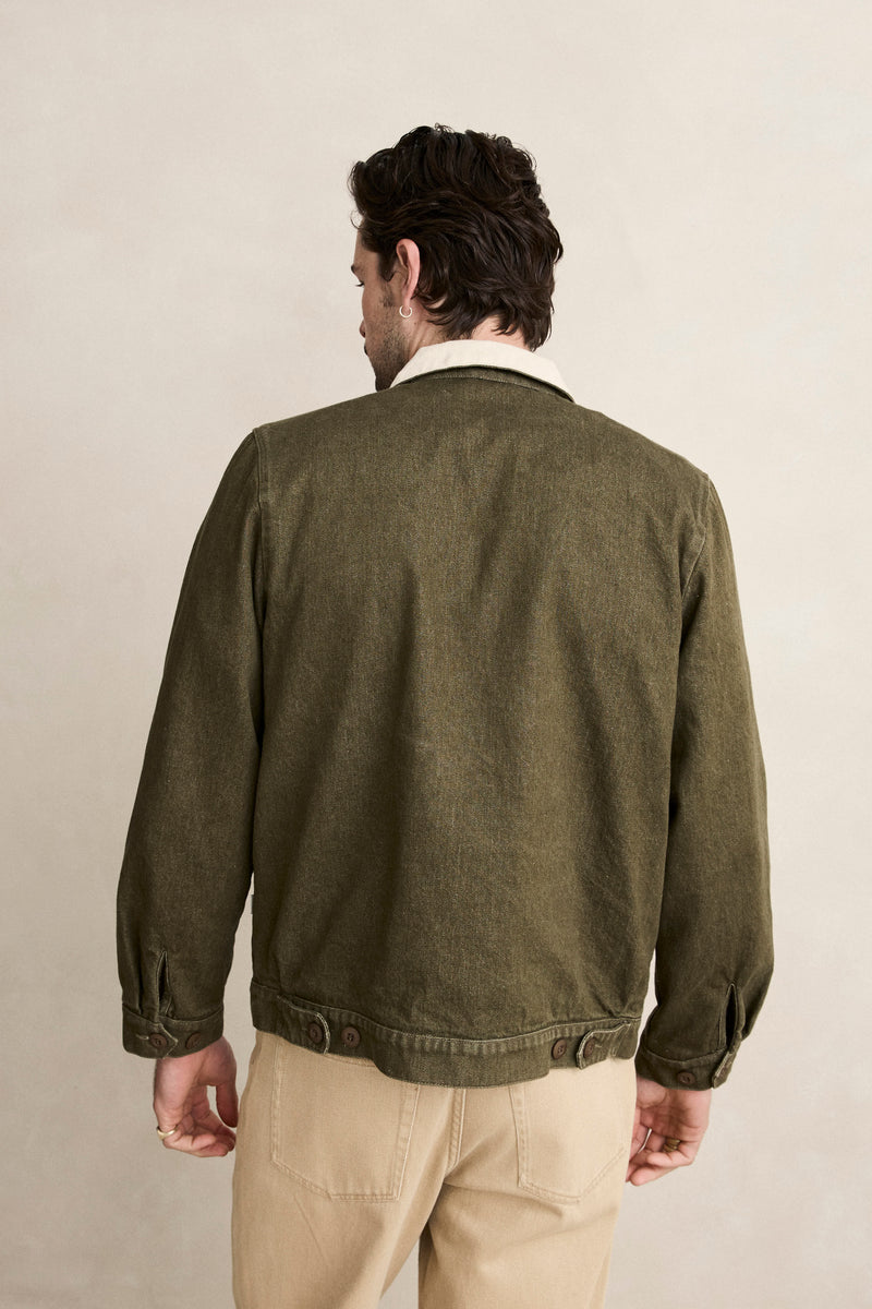 Two Tone Jacket Forest