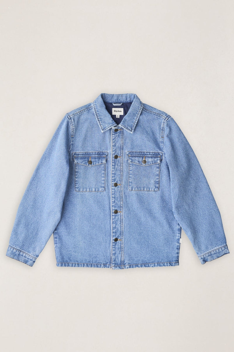 Dawn Break Denim Jacket Blue