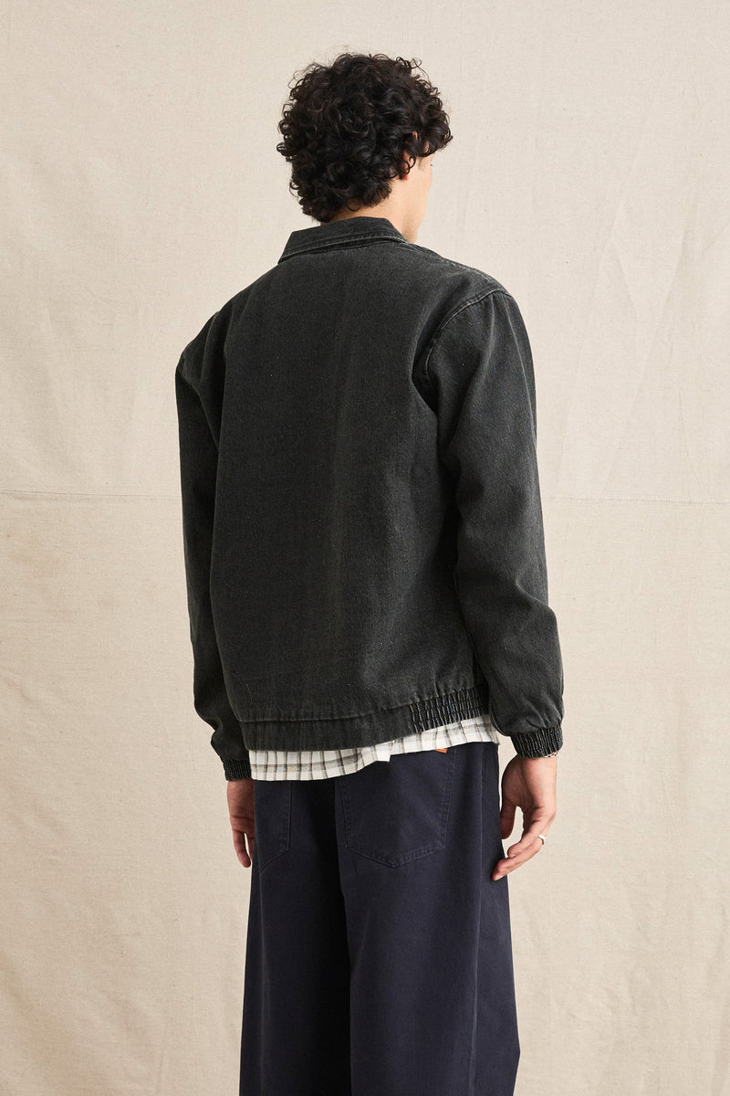Denim Bomber Jacket