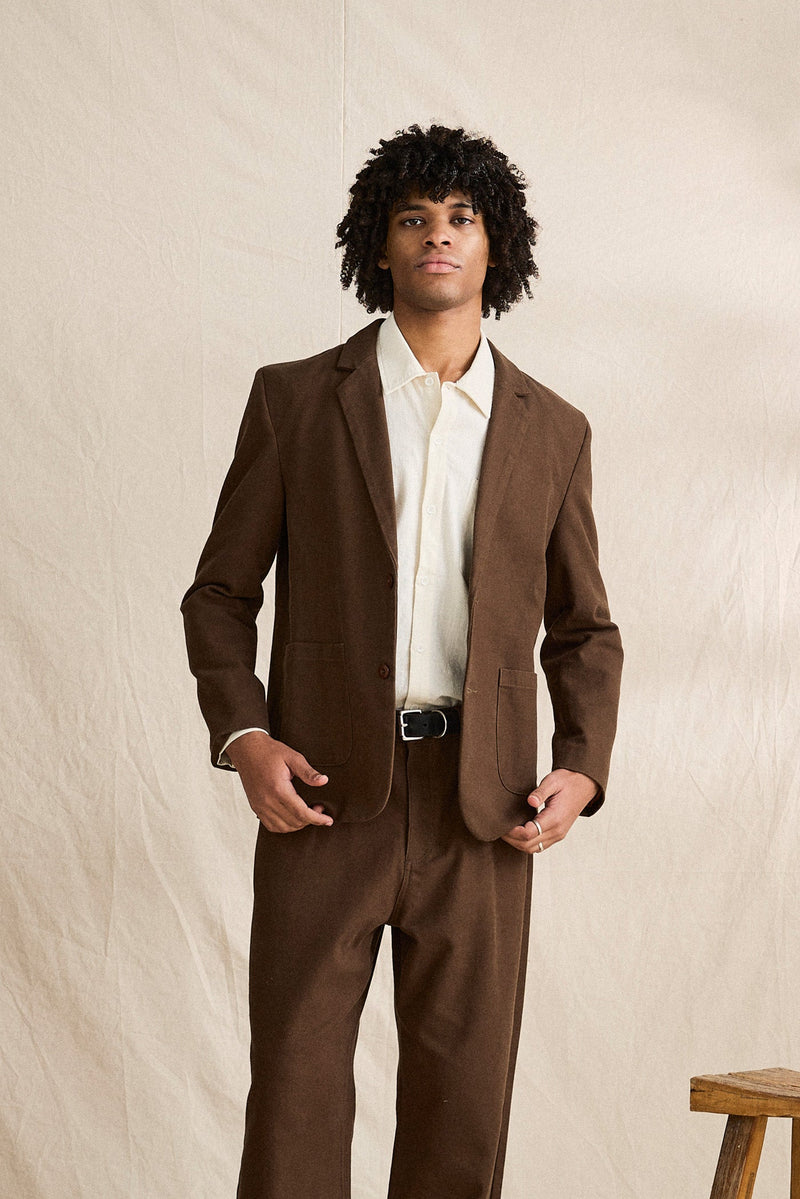 Palmer Blazer Burnt Tobacco