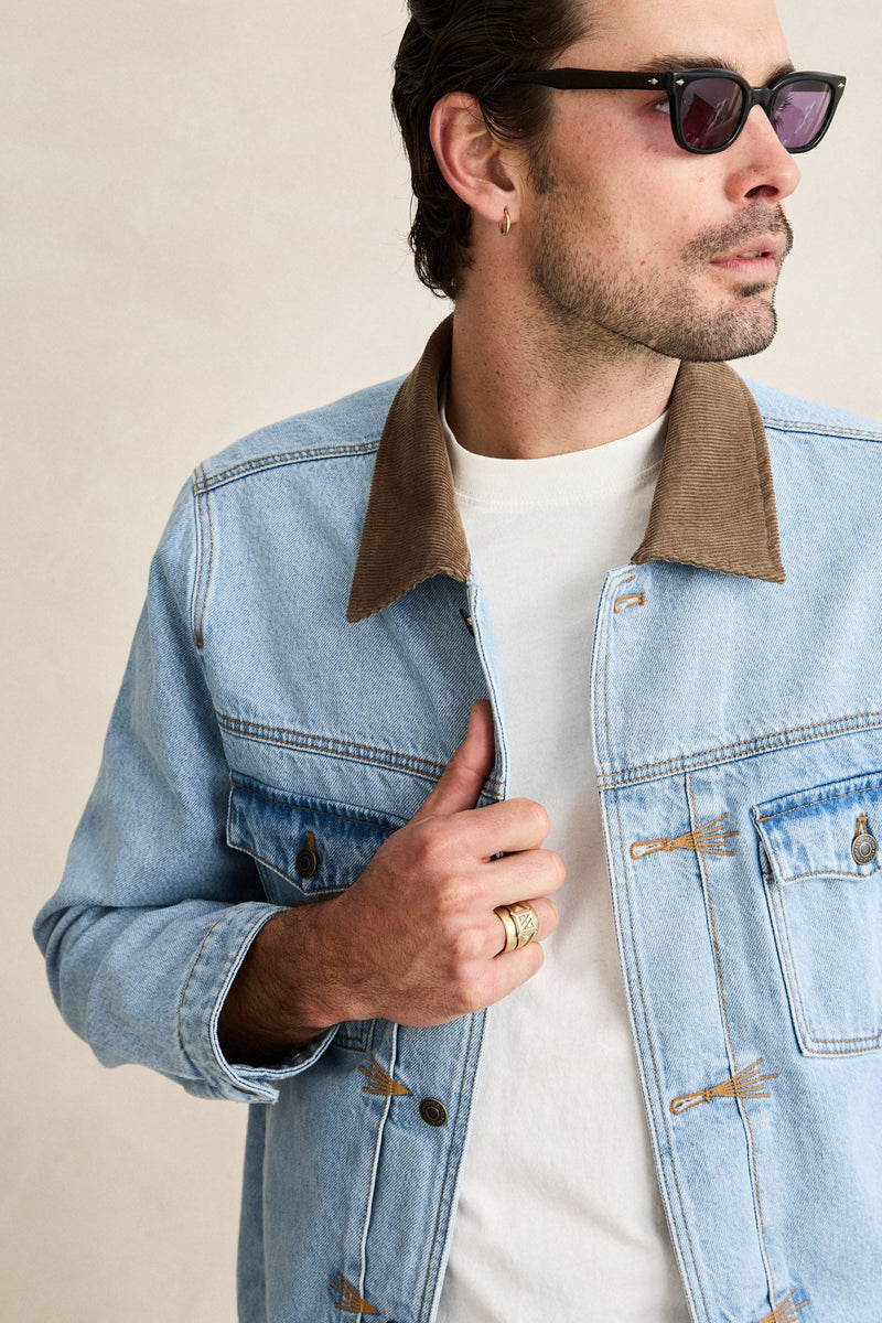 Benton Jacket Stone Wash