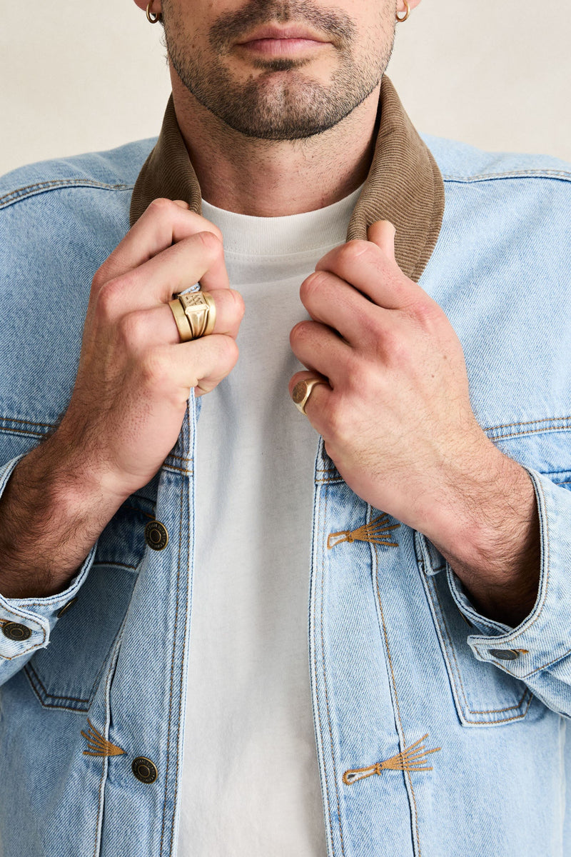 Benton Jacket Stone Wash