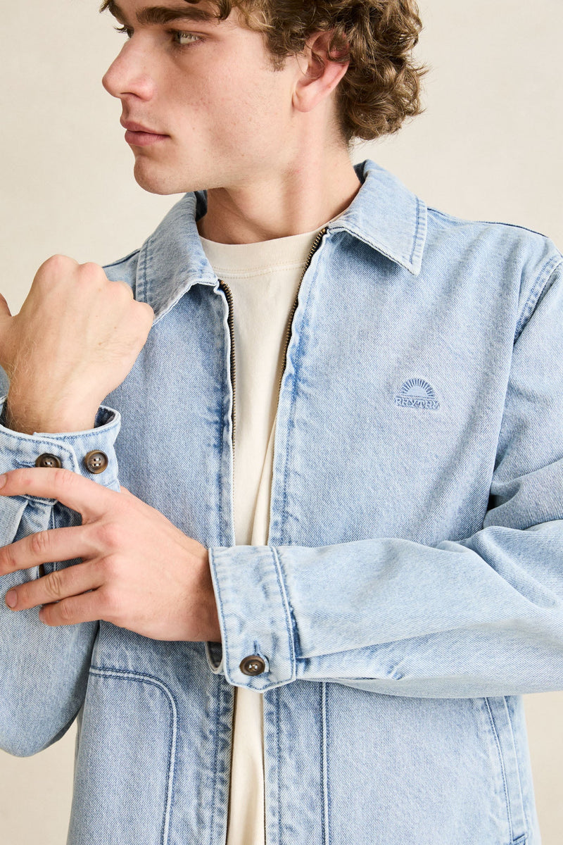 Awake Jacket Washed Indigo