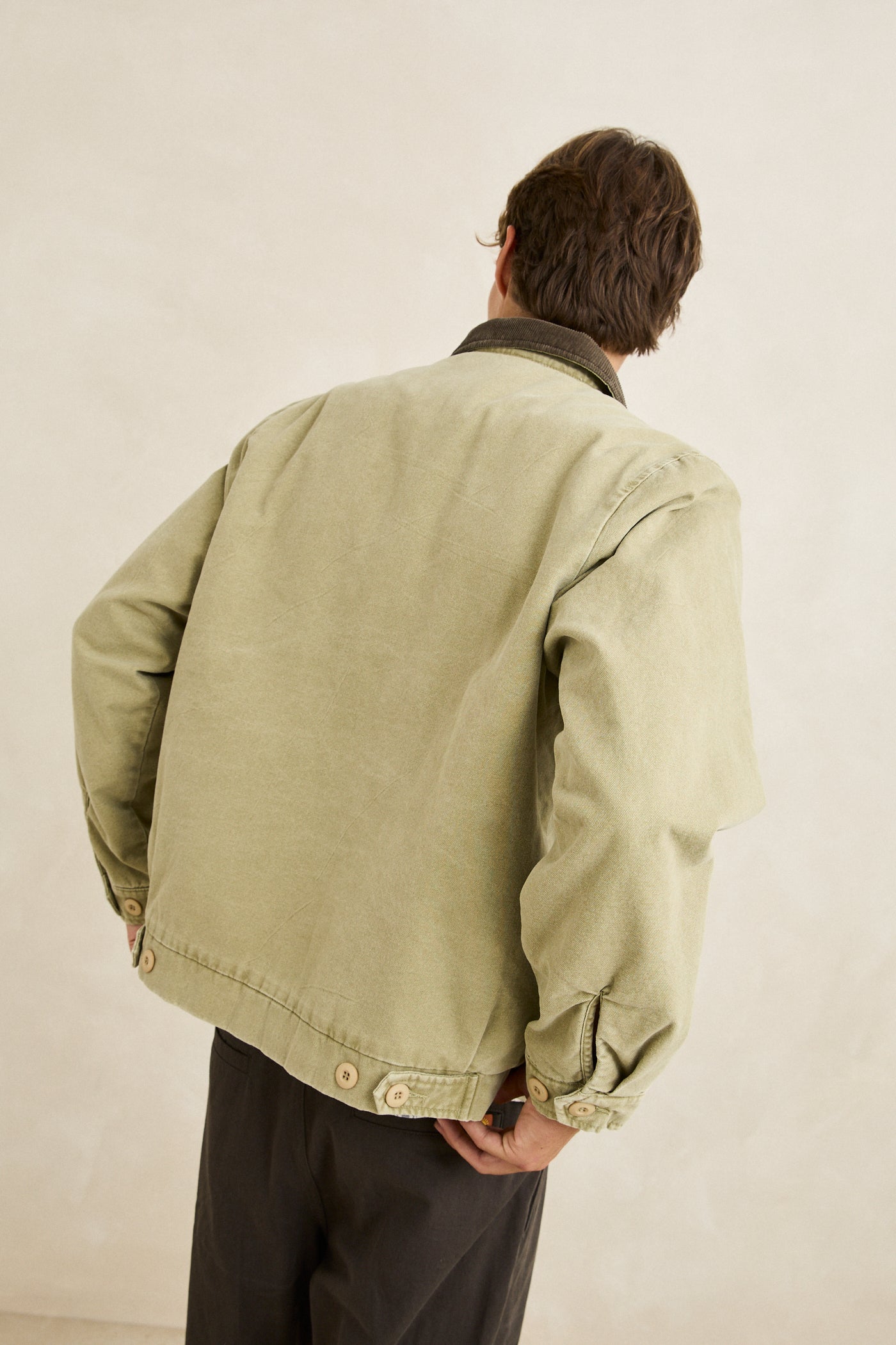 Worn James Jacket Sand – Rhythm US