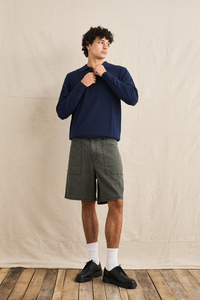 Merge Quarter Zip Knit