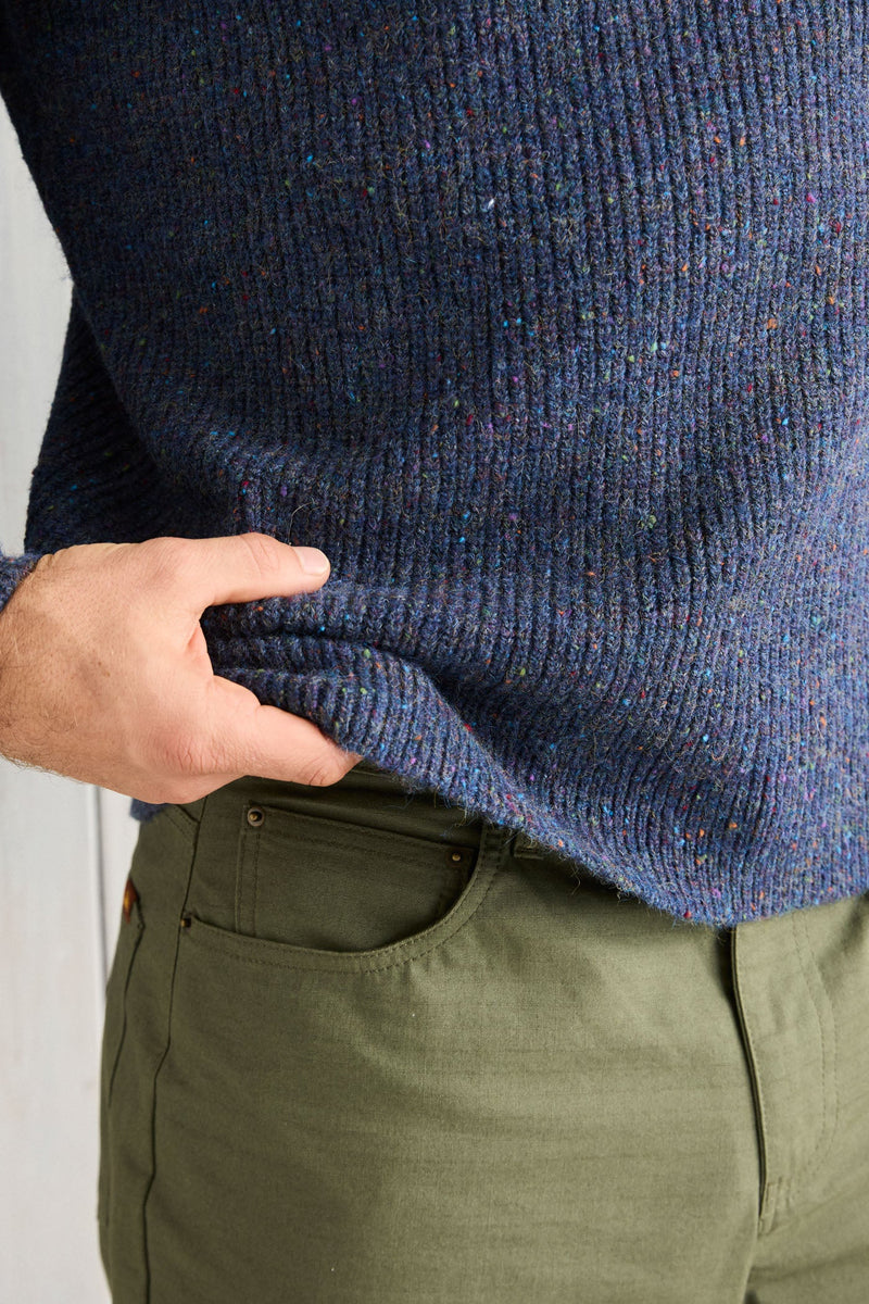 Scramble Crew Knit Navy