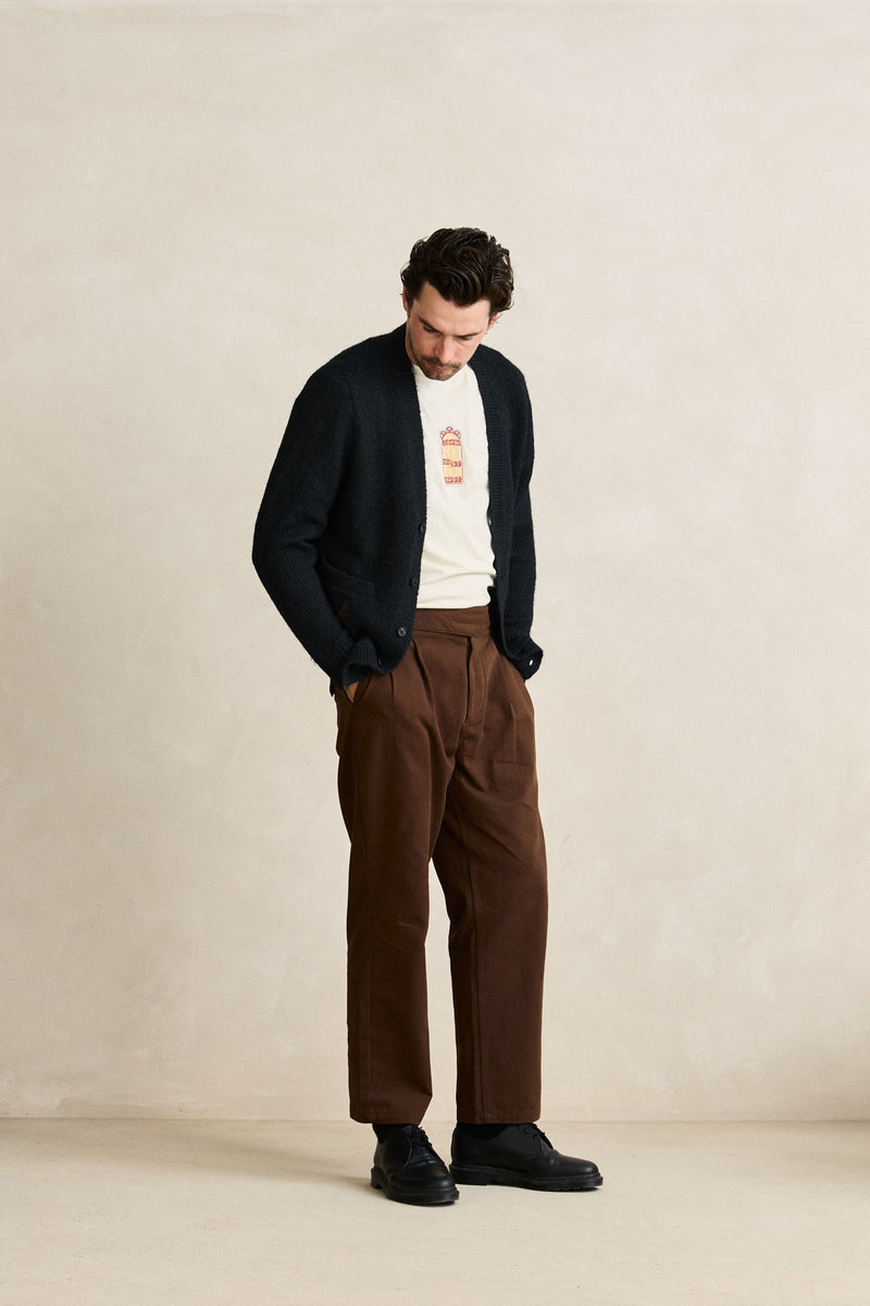 Heritage Bloom Cardigan Midnight
