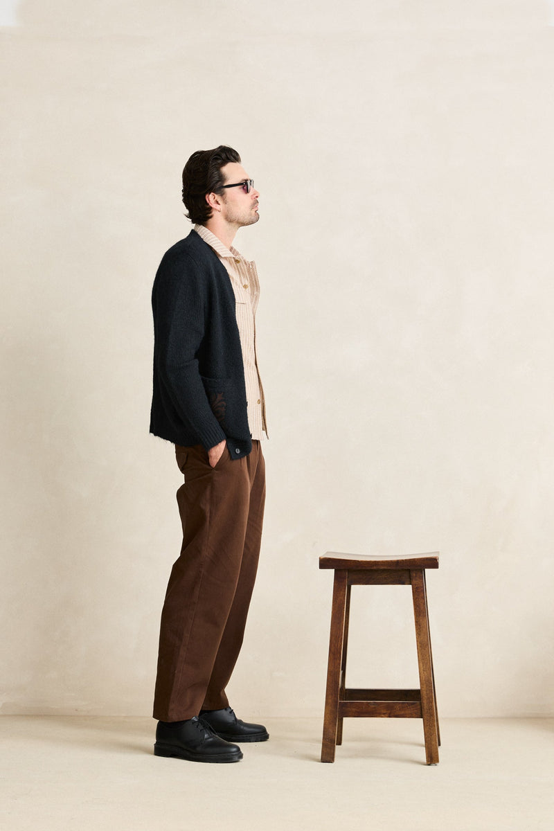 Heritage Bloom Cardigan Midnight