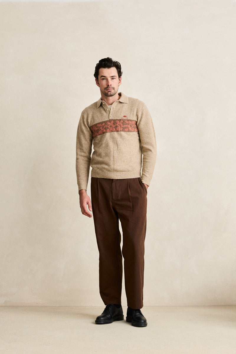 Floragraph Knit Sand