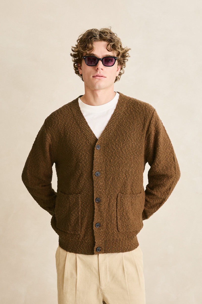 Worn Path Cardigan Tobacco
