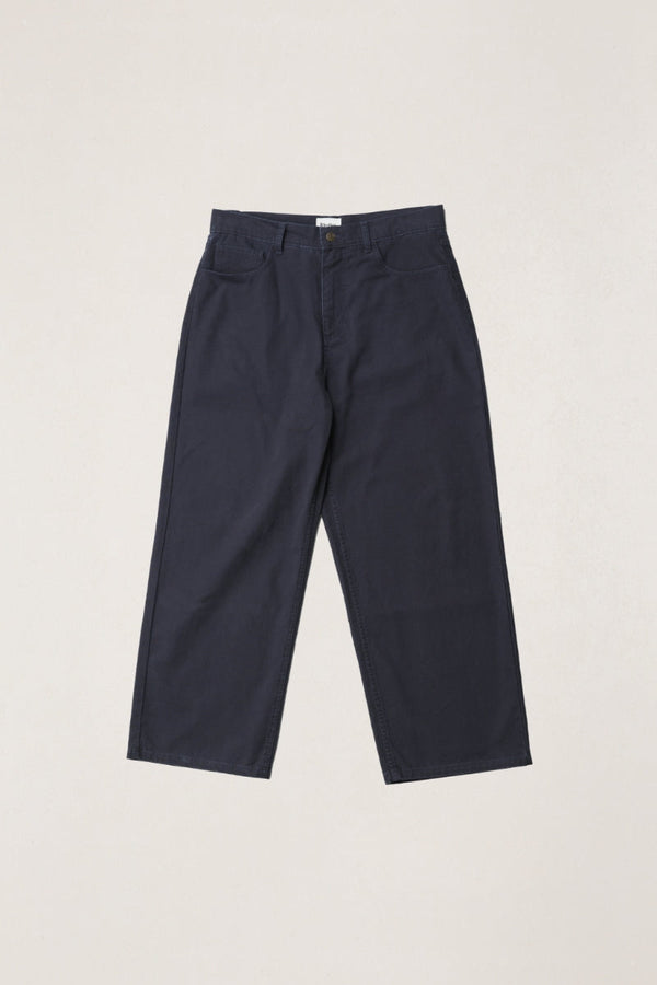 Relaxed Wash Canvas Pant Midnight