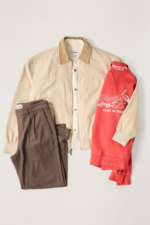 Pes Double Pleat Trouser Chocolate
