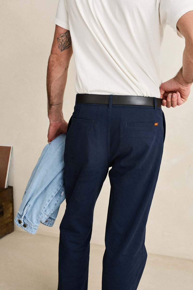 Twill Pressed Trouser Navy