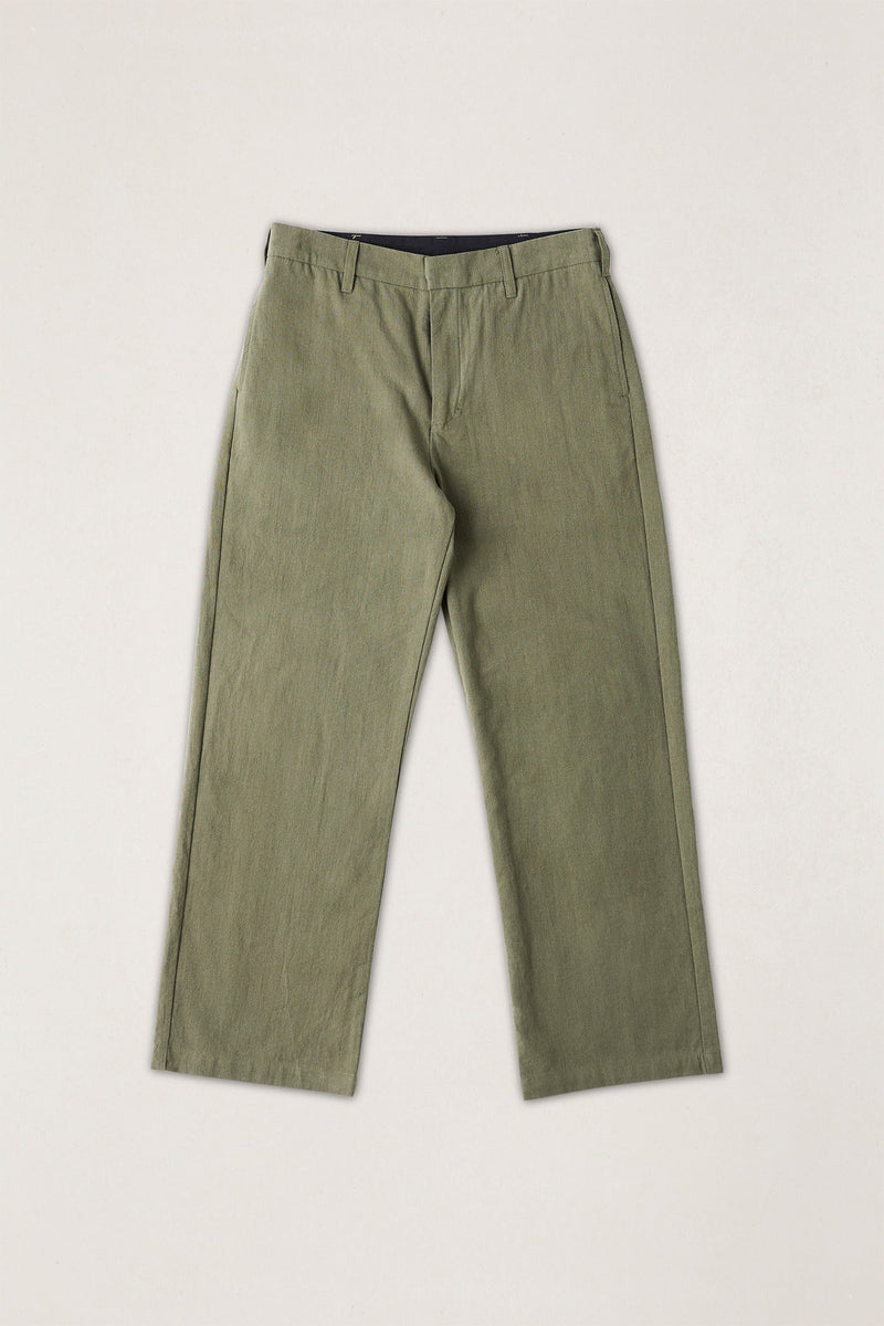 Monterey Slub Trouser Olive