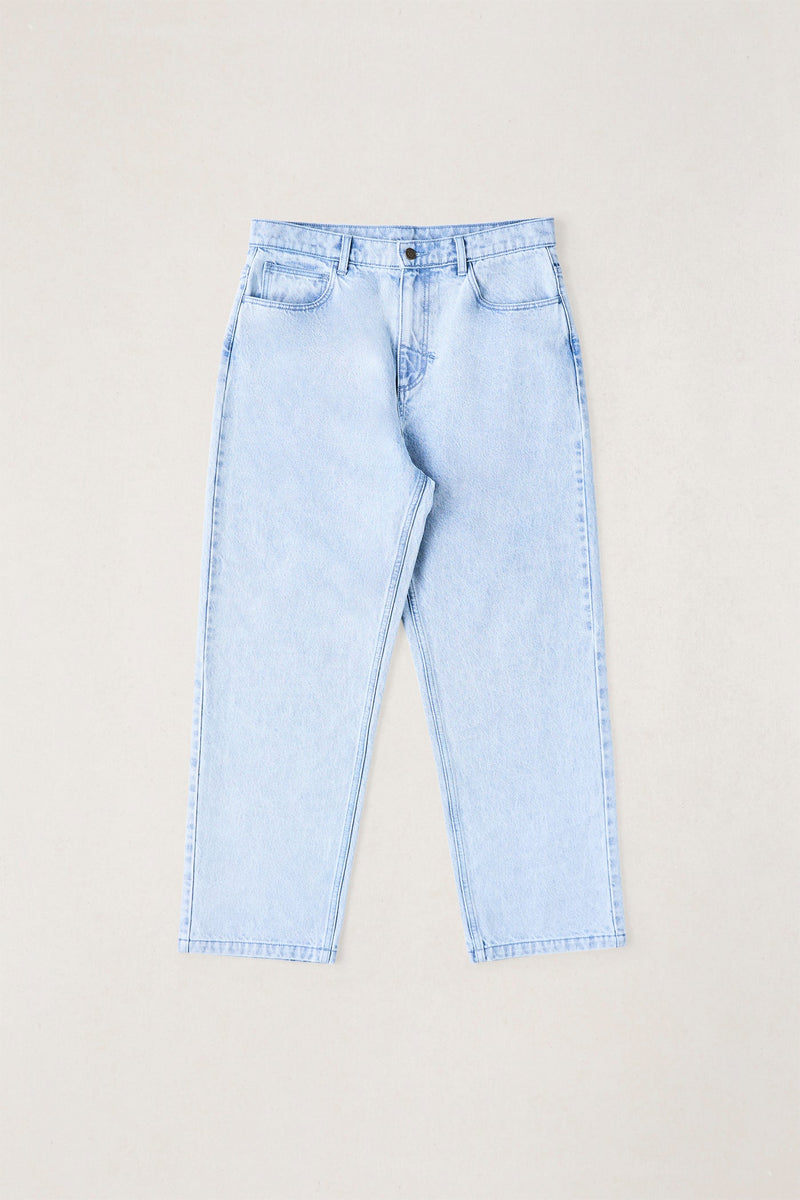 Relaxed Heavywash Jean Light Blue