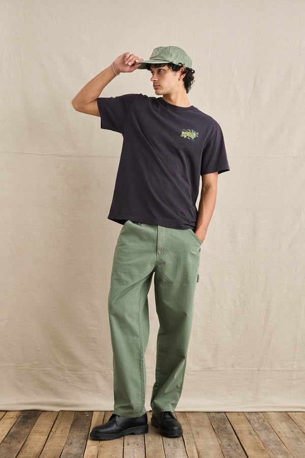 Market Vintage Ss T-Shirt Vintage Black