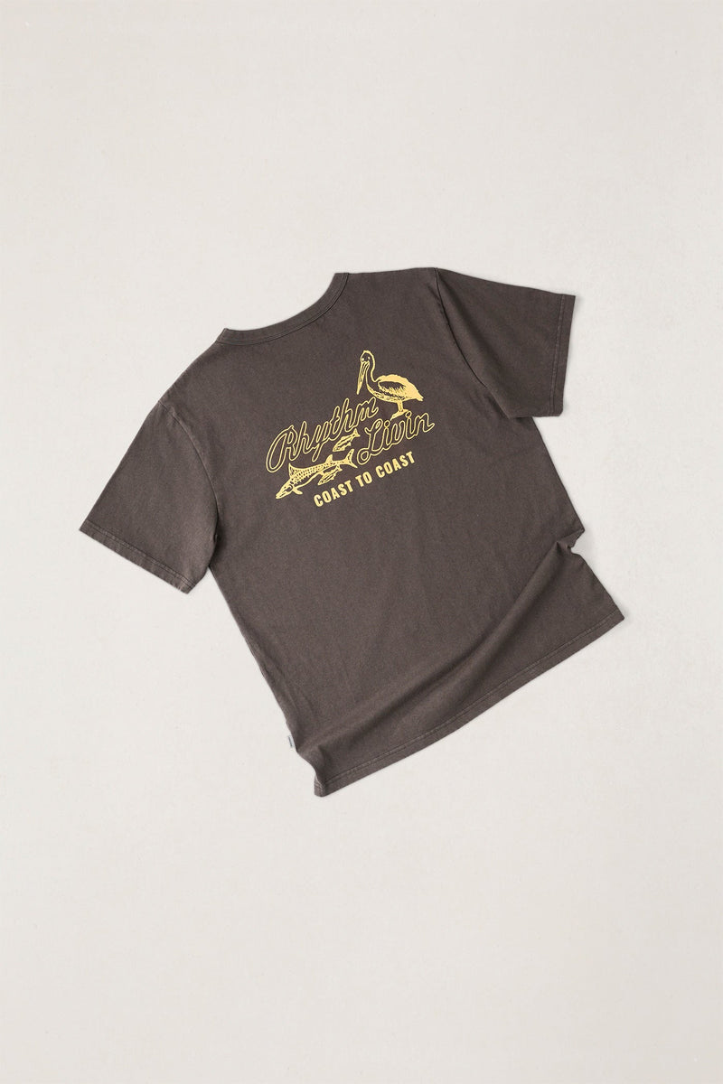 C2C Vintage Ss T-Shirt Vintage Black