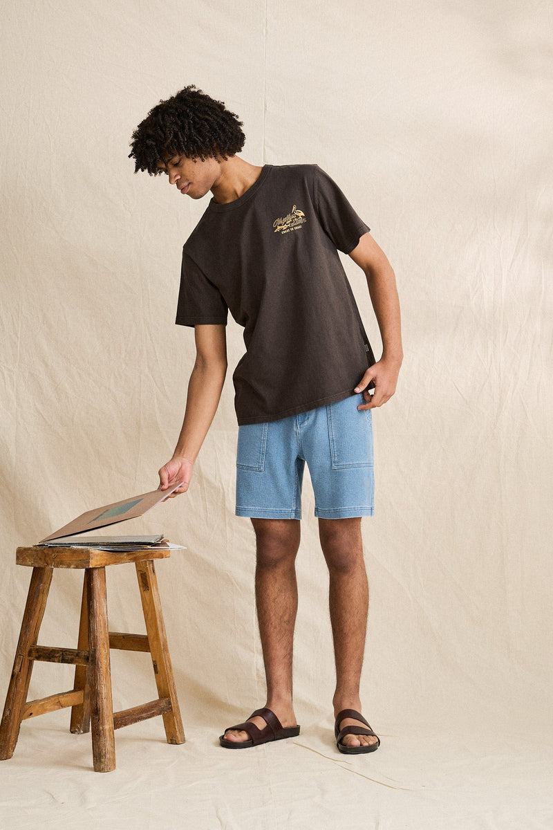 C2C Vintage Ss T-Shirt Vintage Black