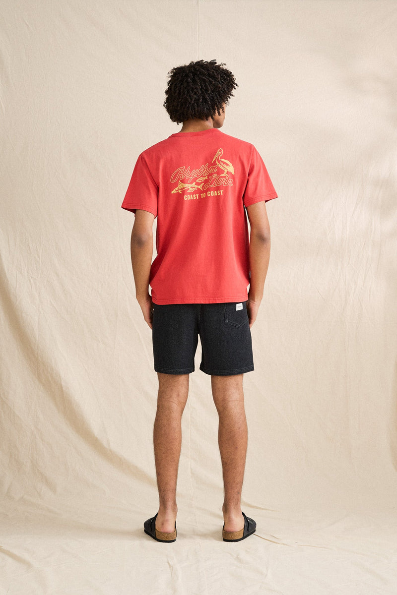 C2C Vintage Ss T-Shirt Vintage Red