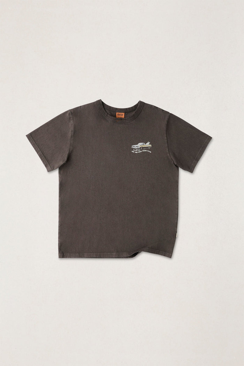 Heading West Vintage Ss T-Shirt Vintage Black