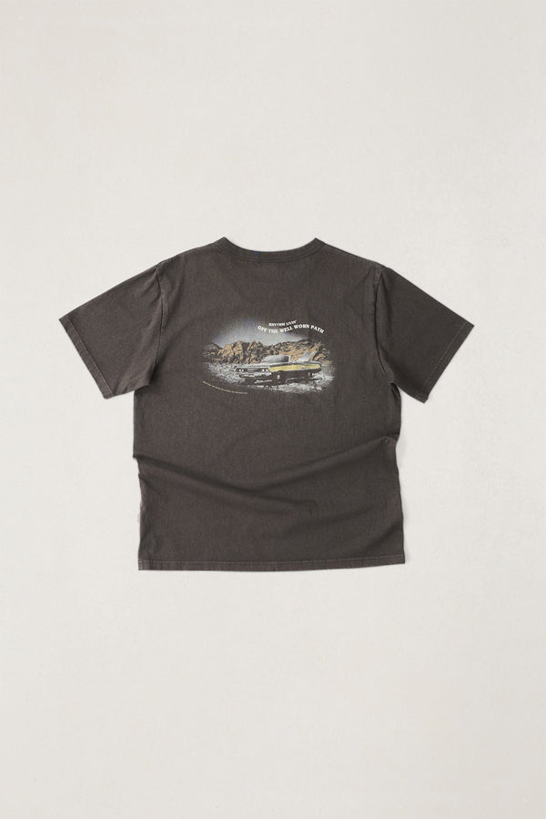Heading West Vintage Ss T-Shirt Vintage Black