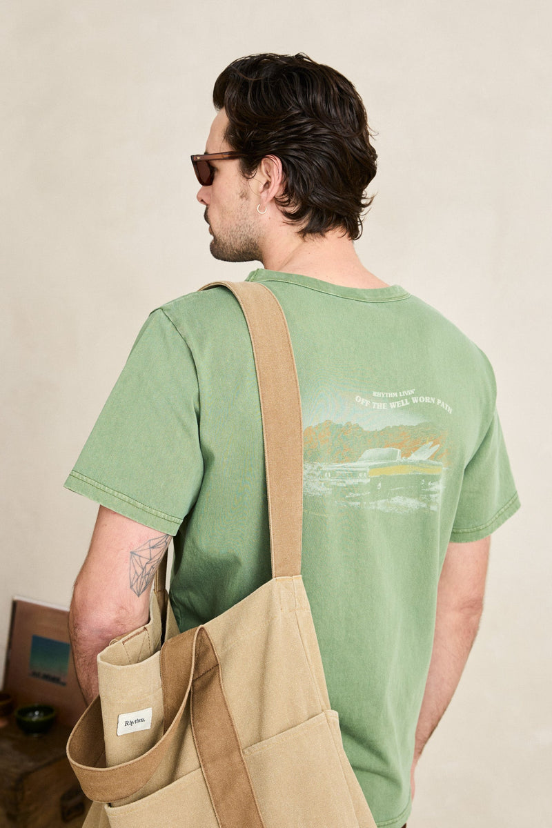 Heading West Vintage Ss T-Shirt Dill