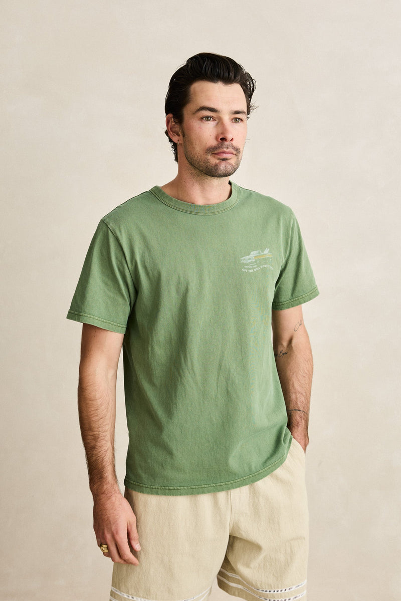 Heading West Vintage Ss T-Shirt Dill