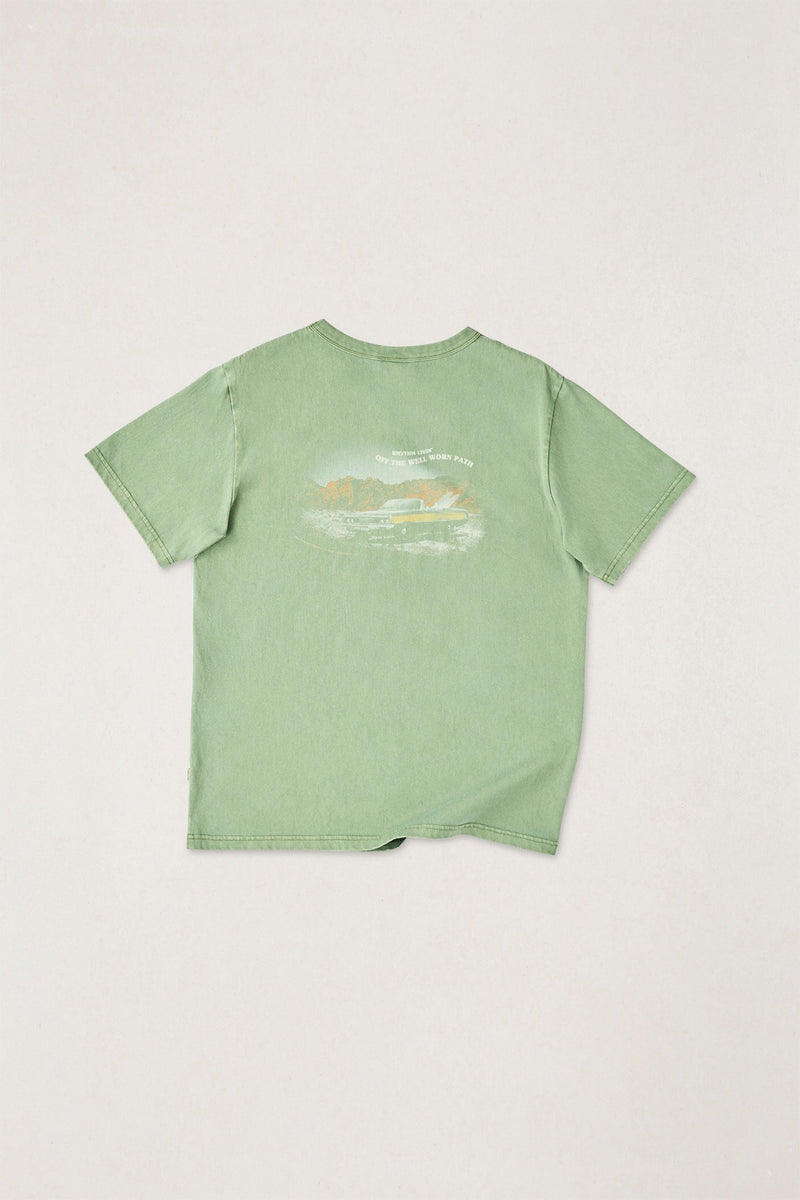 Heading West Vintage Ss T-Shirt Dill