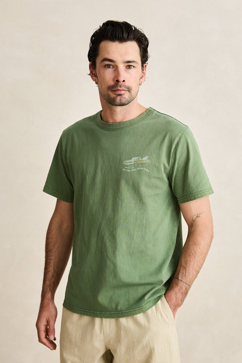 Heading West Vintage Ss T-Shirt Dill