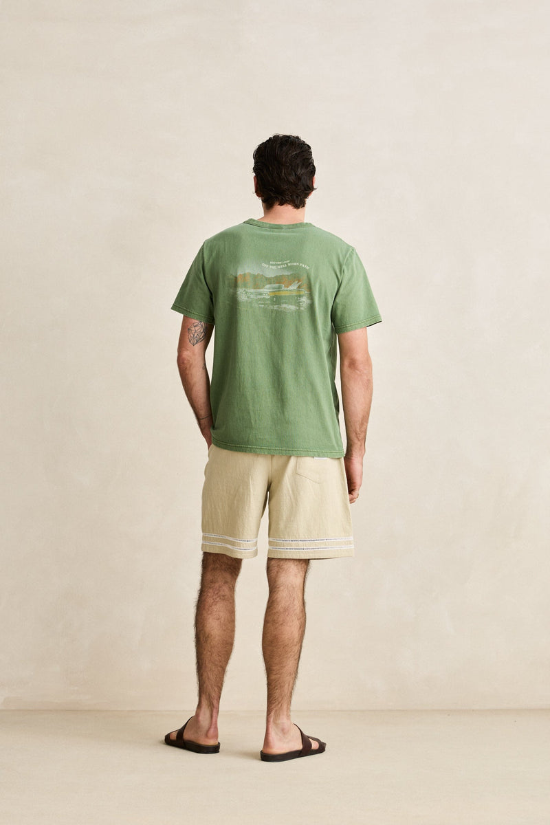 Heading West Vintage Ss T-Shirt Dill