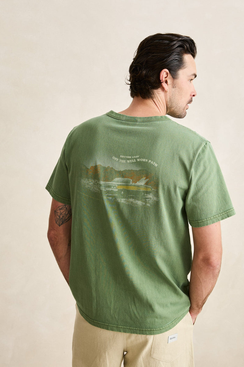 Heading West Vintage Ss T-Shirt Dill