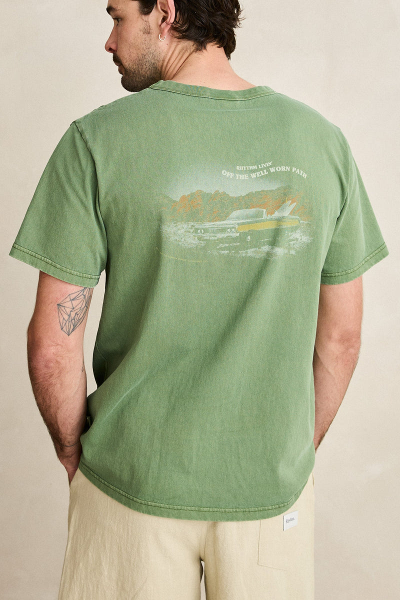 Heading West Vintage Ss T-Shirt Dill