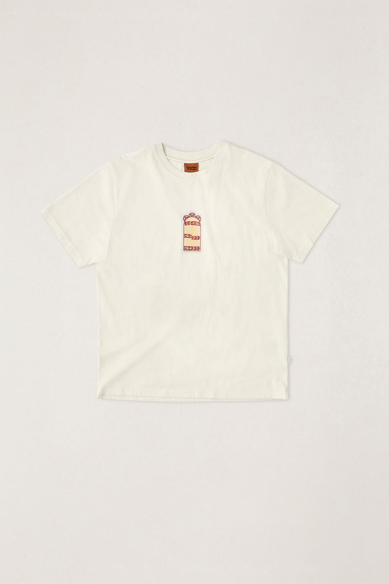 Pressed Petal Vintage SS T-Shirt Ecru