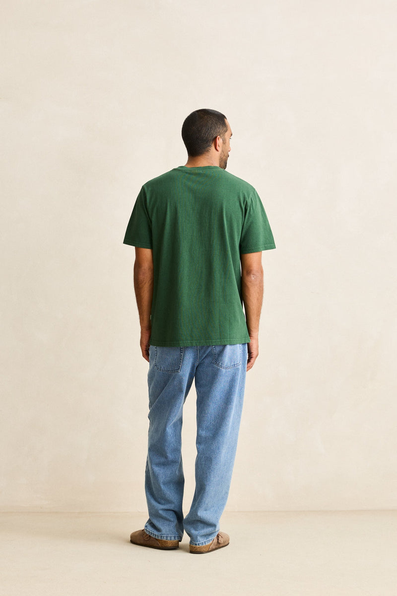 Essential Heavyweight Ss T-Shirt Pine