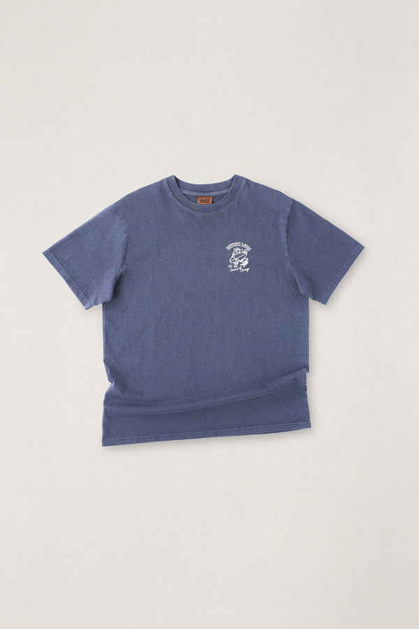 Peace Sun Vintage Ss T-Shirt Navy