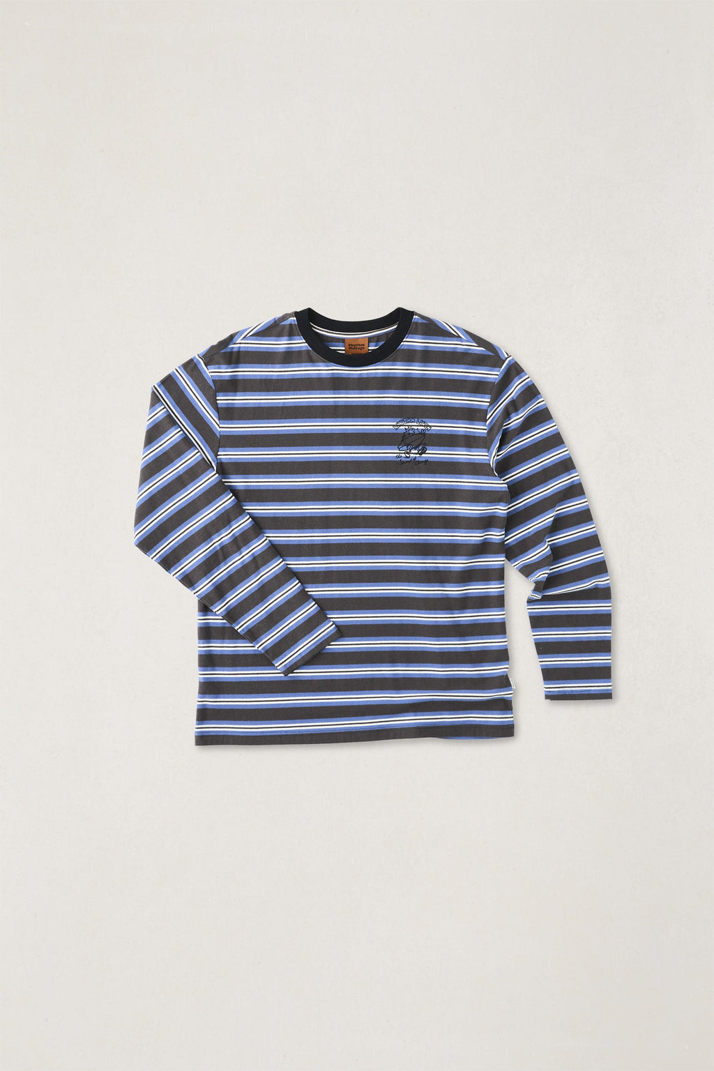 Peace Sun Vintage Stripe Ls T-Shirt Fog – Rhythm US