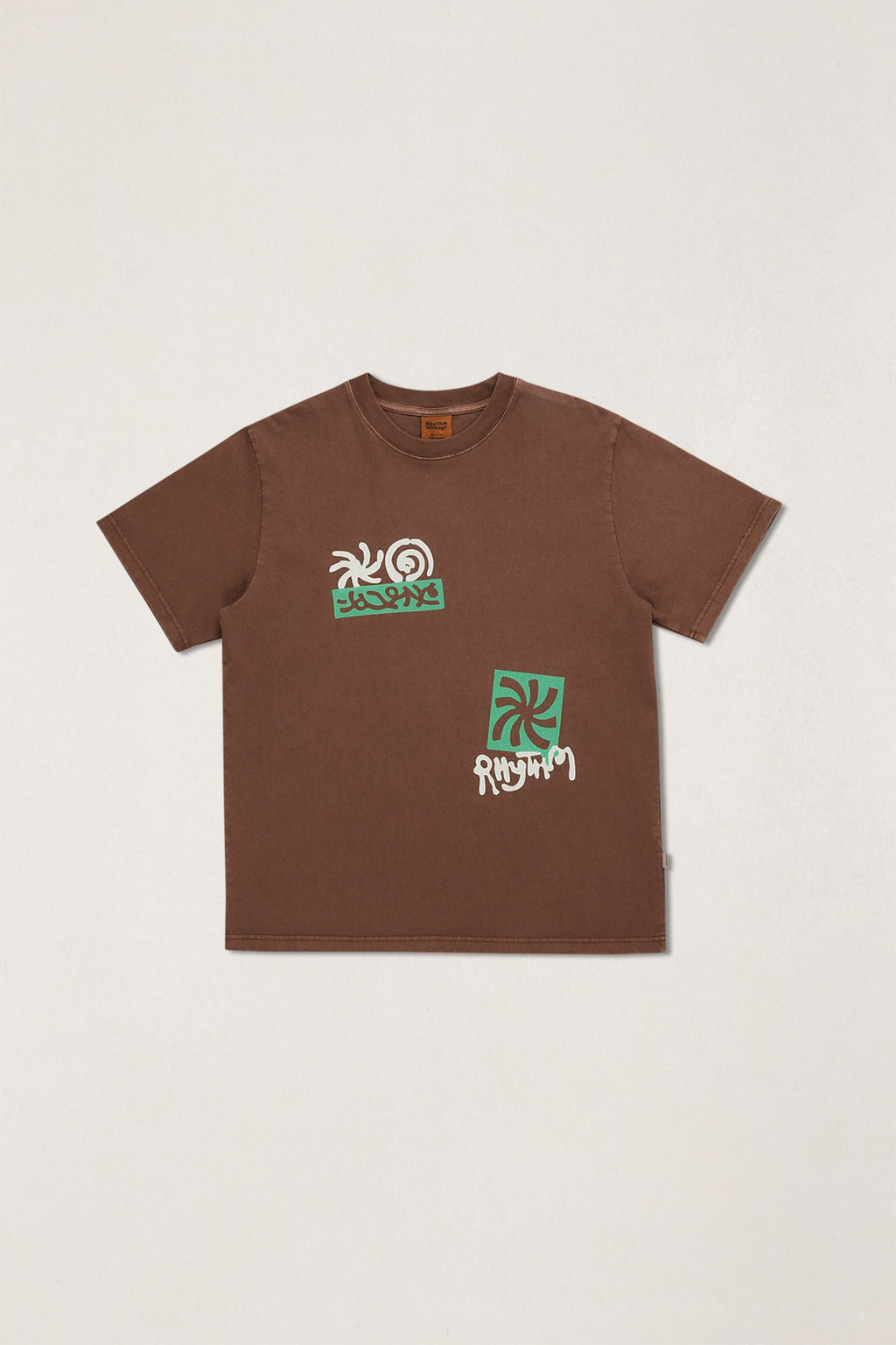 Ripple Vintage Ss T-Shirt Chocolate – Rhythm US