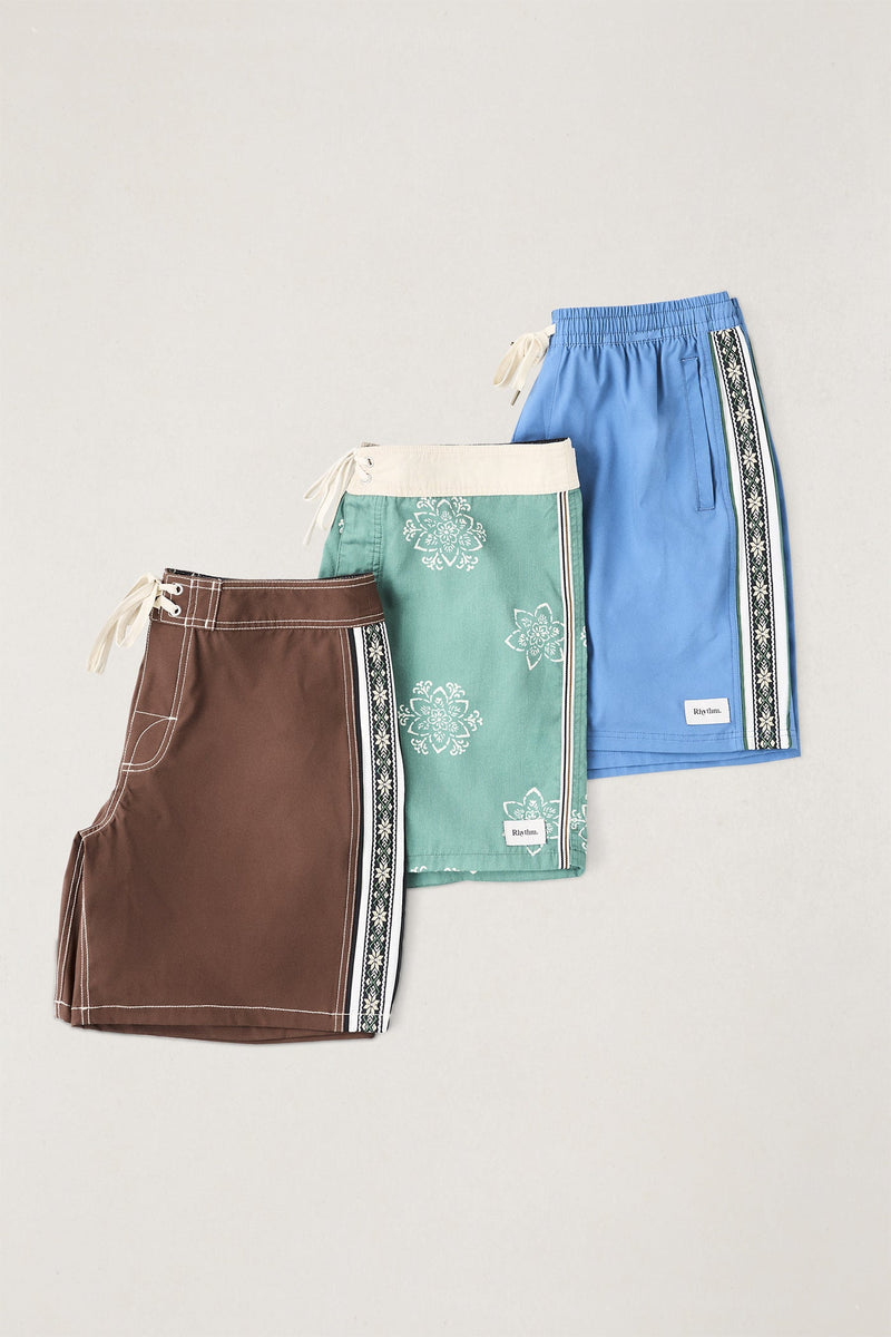 Panel Stripe Trunk Chocolate