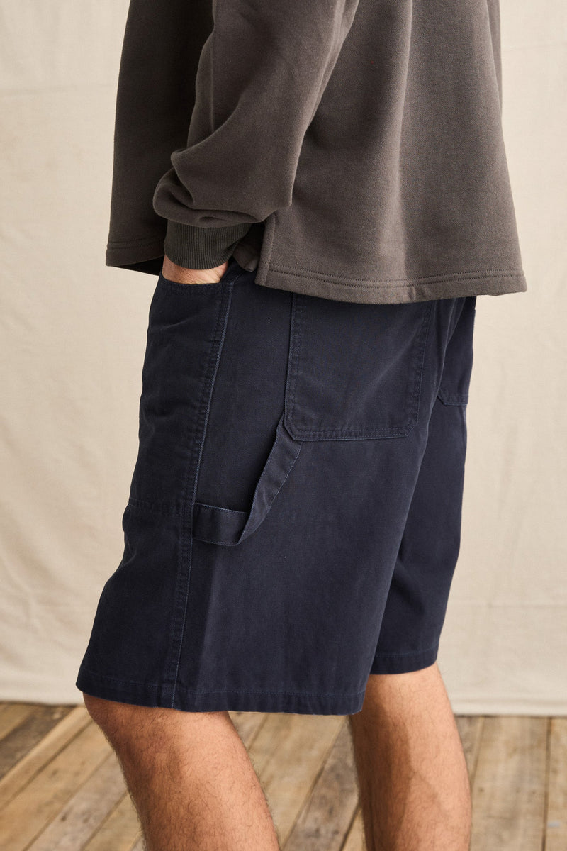 Washed Canvas Short Midnight