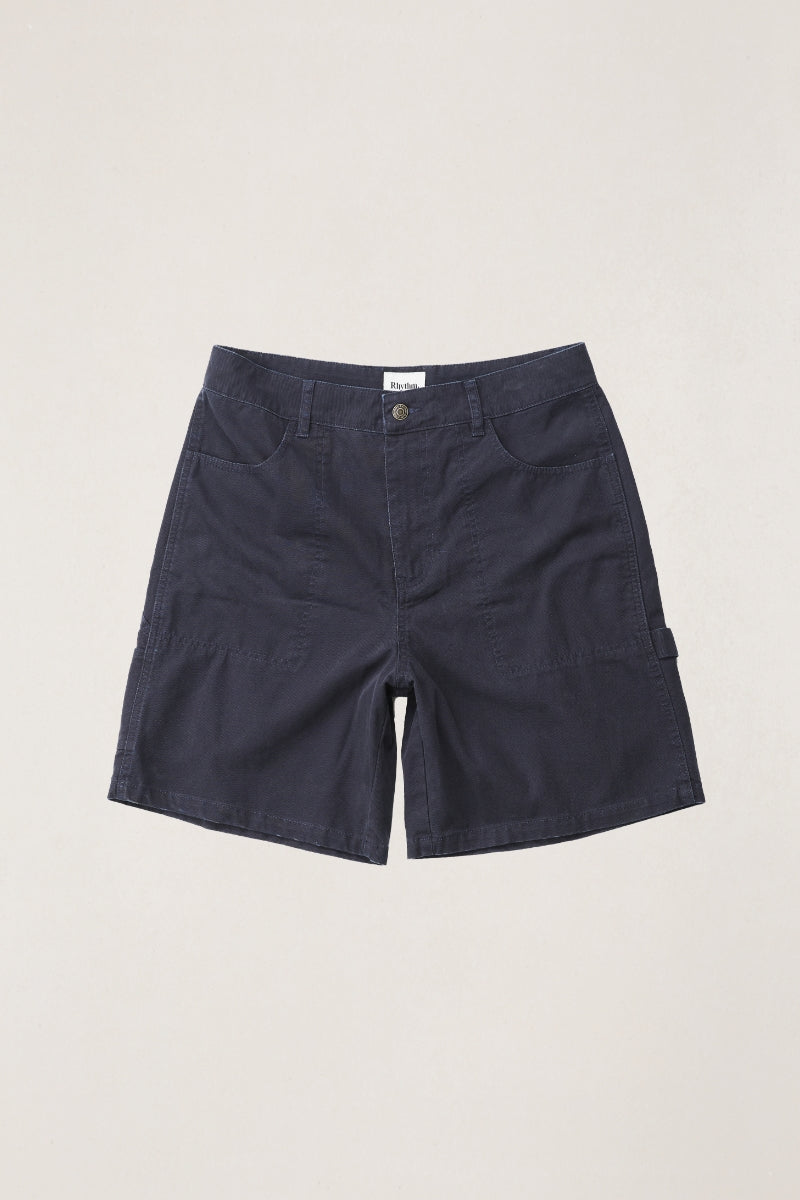 Washed Canvas Short Midnight